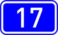 National Road 17 shield