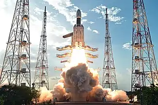 Geosynchronous Satellite Launch Vehicle Mark III is intended as a launch vehicle for crewed missions under the Indian Human Spaceflight Programme announced in Prime Minister Modi's 2018 Independence Day speech.