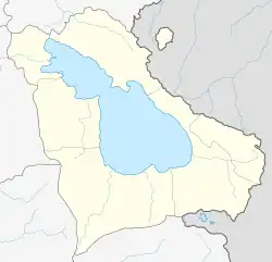 Lanjaghbyur is located in Gegharkunik