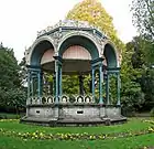 Music kiosk in Citadelpark, Ghent