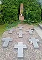 Gerchsheim cemetery, Württemberg soldiers' graves and memorial