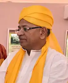 GC Tripathi in convocation attire