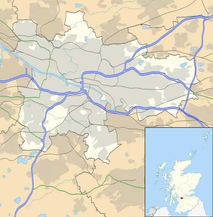 Whiteinch is located in Glasgow council area