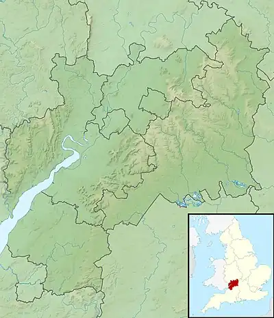 Little Avon River is located in Gloucestershire