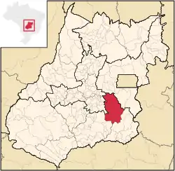 Location in Goias state