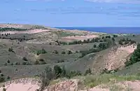 View of Grand Sable Dunes