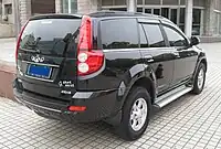 A pre-facelift Haval H5 rear.