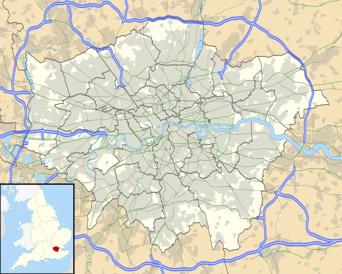 Hackney Downs is located in Greater London