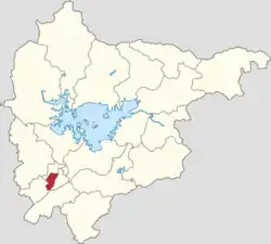 Location in Miyun District