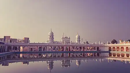 The Gurdwara Janam Asthan in Nankana Sahib