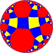 Rhombitetraapeirogonal tiling