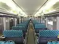 Interior of HK100 Yumezora, dream sky train