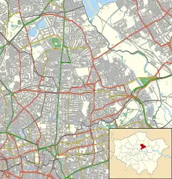 Stoke Newington Town Hall is located in London Borough of Hackney