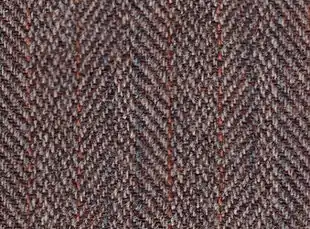 Tweed fabric in a herringbone weave, used for suits and hats