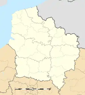 Bazentin is located in Hauts-de-France