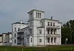 Reconstructed Villa Perle in 2013 (formerly demolished in 2007 for the G8 summit)