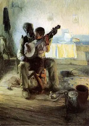 The Banjo Lesson, 1893