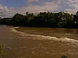 Hindostan Falls during high water on the East Fork White River