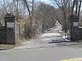 The entrance to Holy Mount Cemetery