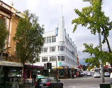 Holyman House in Launceston, Tasmania, Australia (1936)