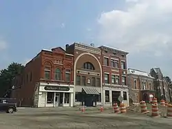 Buildings in Hudson Falls, July, 2014