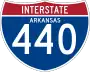 Interstate 440 marker