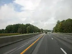 On the Ohio Turnpike in the township's northwest