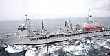 INS Aditya (A59) refueling INS Vikramaditya