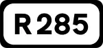 R285 road shield}}