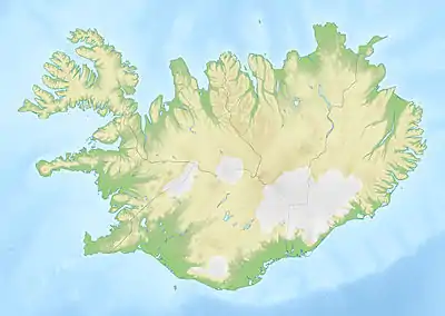 Ófærufoss is located in Iceland