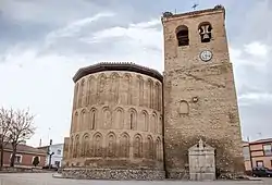 Church of Santiago Apóstol in Alcazarén.