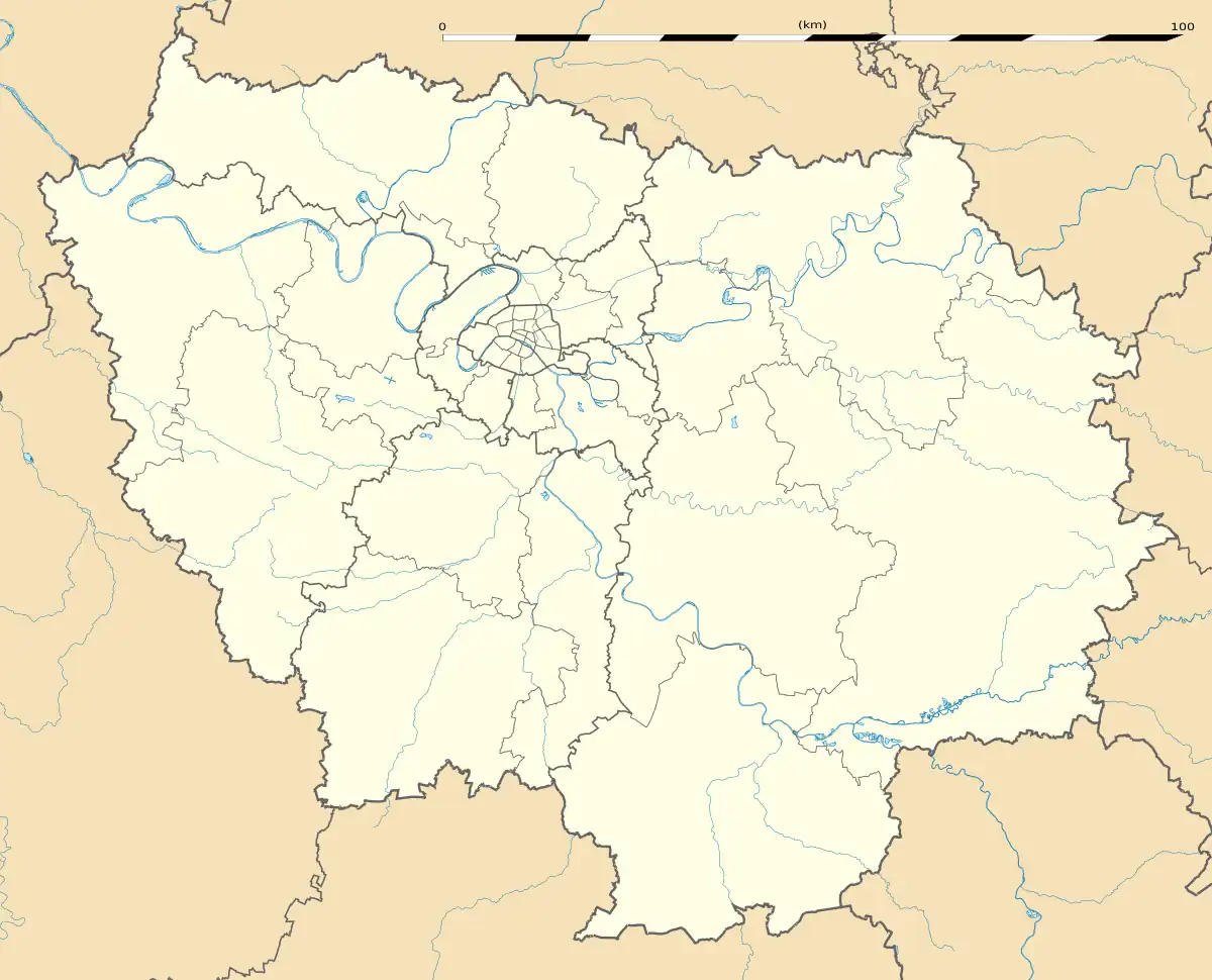 Andilly is located in Île-de-France (region)