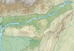 2021 Assam earthquake is located in Assam