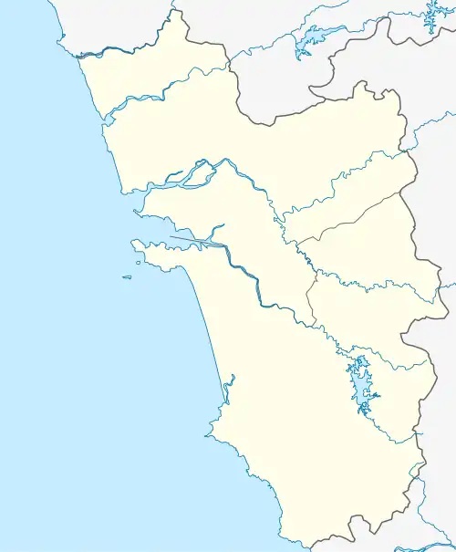 Morjim is located in Goa