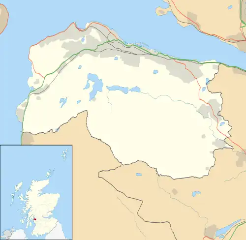 Clune Park is located in Inverclyde