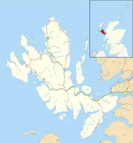 Geary is located in Isle of Skye