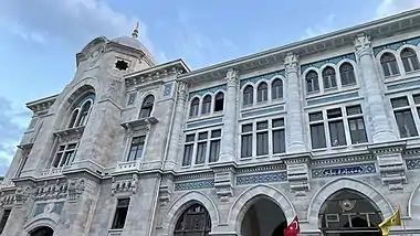 Istanbul Main Post Office in Sirkeci, designed by Vedat Tek (1905–1909).