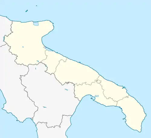 Ginosa is located in Apulia