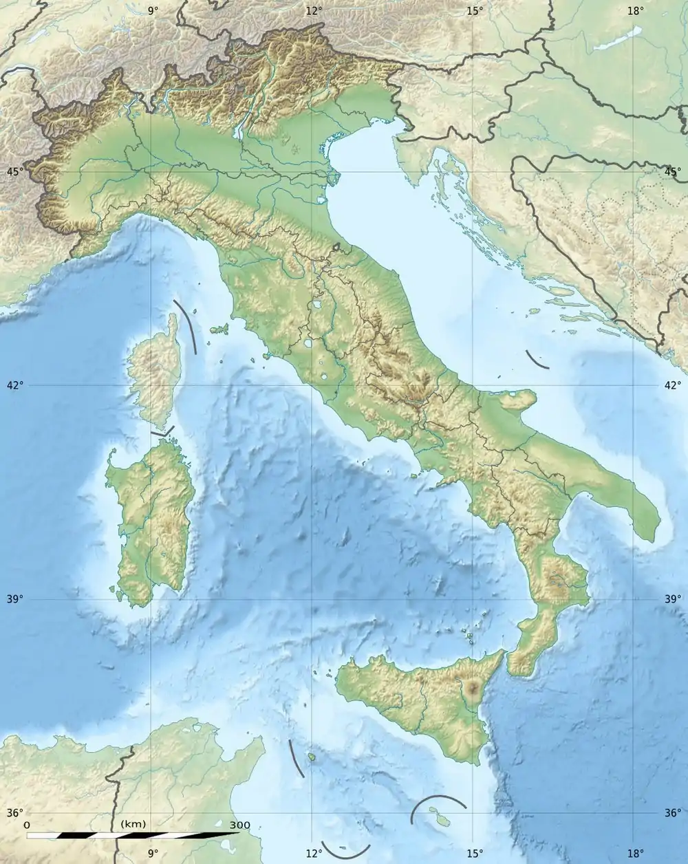 Bulgheria is located in Italy