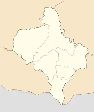 Burshtyn is located in Ivano-Frankivsk Oblast