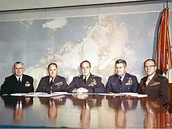 The Joint Chiefs of Staff in 1961.