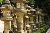 More than 1000 Kasuga Grand Shrine lanterns adorn the park