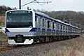 A 5-car E531 series EMU on the Mito Line in March 2015