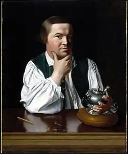 John Singleton Copley, Paul Revere, c. 1768–1770, Museum of Fine Arts, Boston