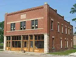 The Joseph Jackson Hotel, a historic site in the community