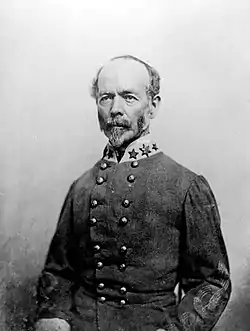 CS General Joseph E. Johnston wearing the 3 stars of a colonel