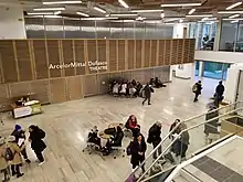 2015 The Joyce Centre for Partnership & Innovation (JCPI) Atrium, at Mohawk College, Hamilton, Ontario.