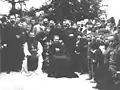 Saint John Bosco during his visit to Barcelona in 1886.