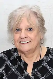 Author Karen Cushman at the 2016 Texas Book Festival.