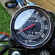 2018 Kawasaki W175 SE Meter Cluster